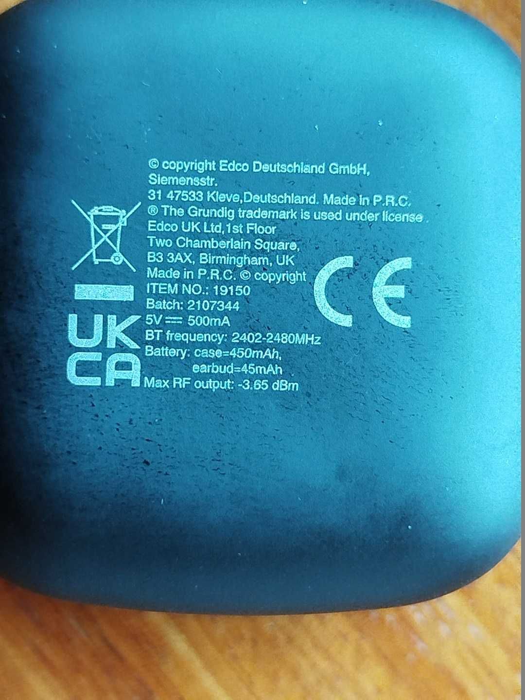 earbuds grundig pouco uso