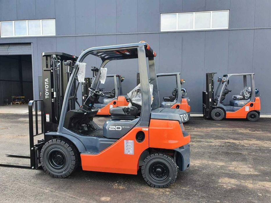 Новий дизельний навантажувач TOYOTA 62-8FDF20, 4500мм, погрузчик склад