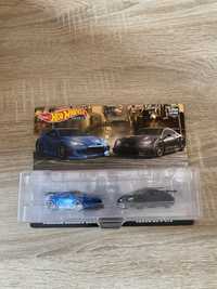 Hot Wheels Dwupak Premium Subaru BRZ Lexus RC