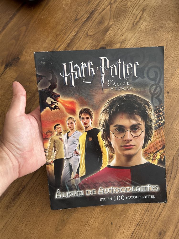 Caderneta completa Harry Potter e o cálice de fogo cromos