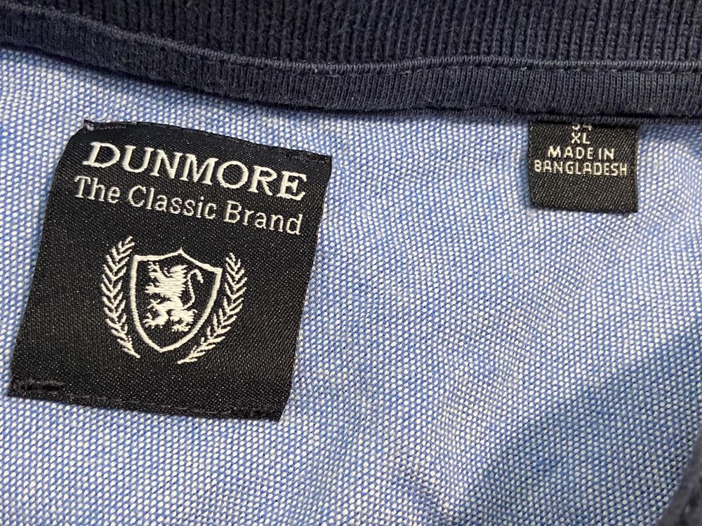 Dunmore XL granatowa męska koszulka krótki rękaw polo t-shirt