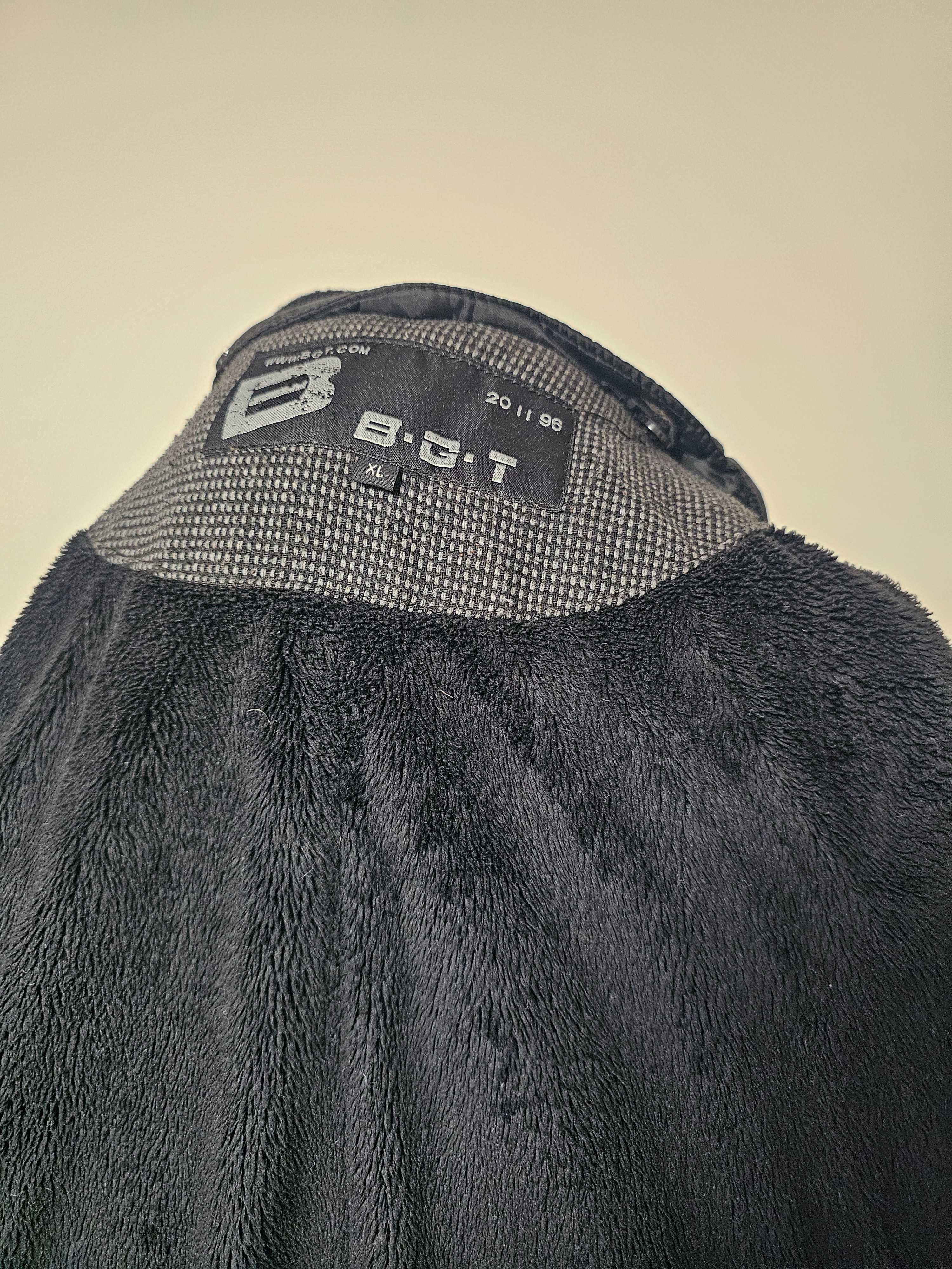 Płaszcz męski z podpinką polarową BGT rozmiar XL