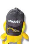 Komatsu Czapka koparką Y2K z daszkiem Vintage Budowa