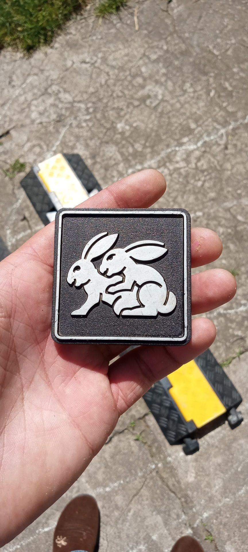 Emblemat RABBIT VW golf