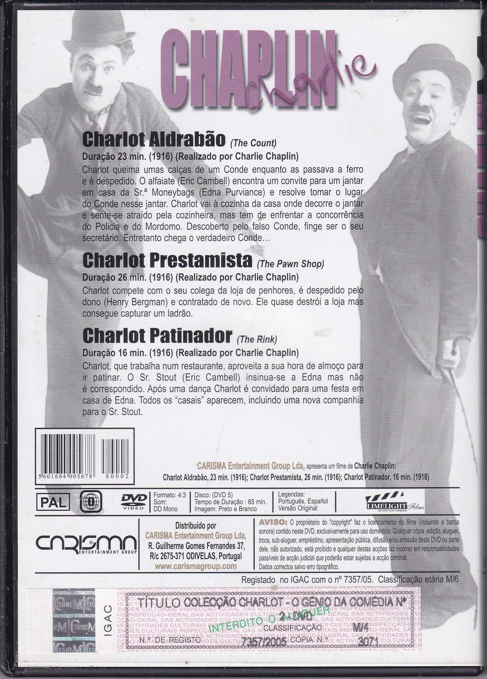 Charles Chaplin DVD n.º 2