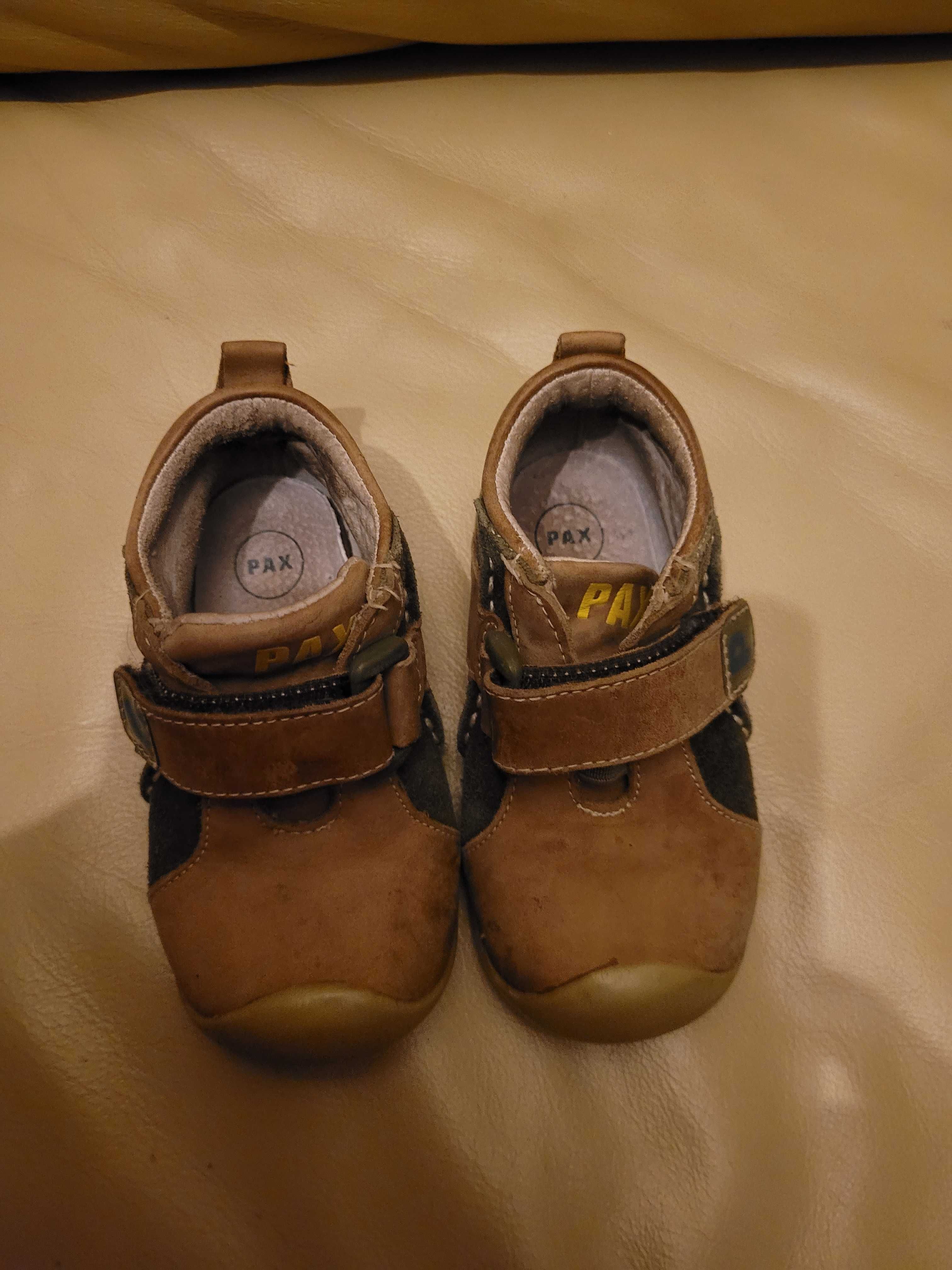 Buty jesienne dla chłopca skóra r. 21