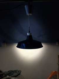 Lampa loft vintage duński design emaliowana