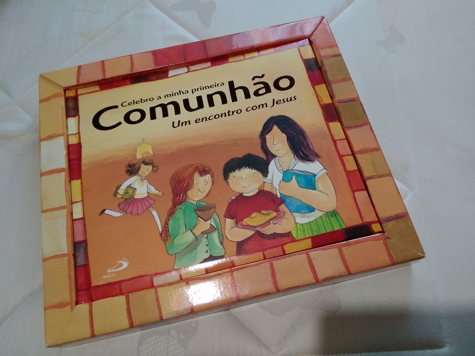 Celebro a minha primeira Comunhão Um encontro com Jesus, orações