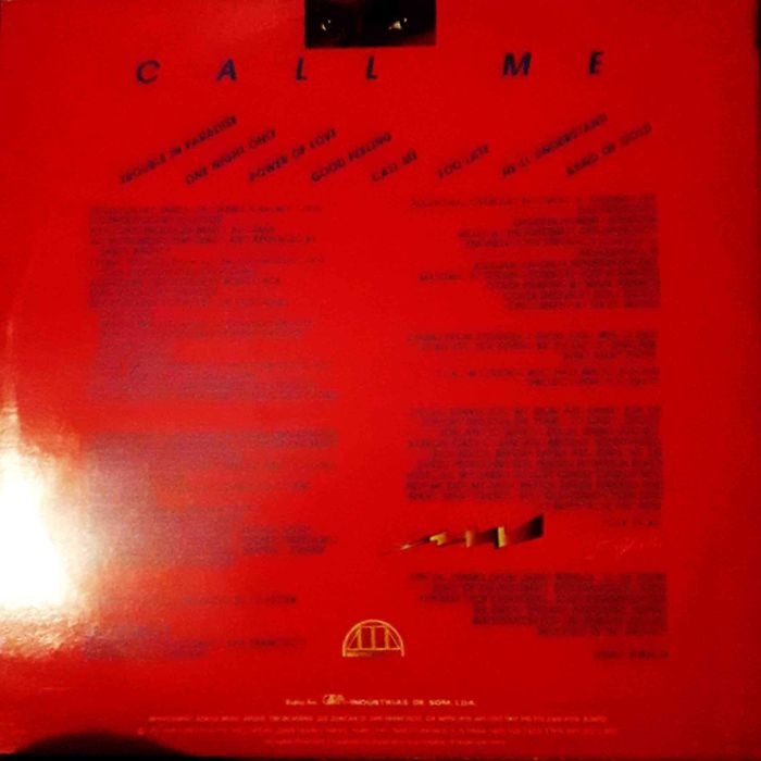 Disco Vinil Silvester Call Me