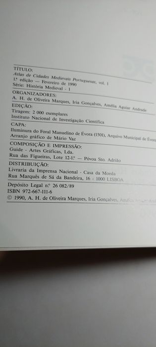 Atlas de Cidades Medievais Portuguesas (Volume I, História Medieval)