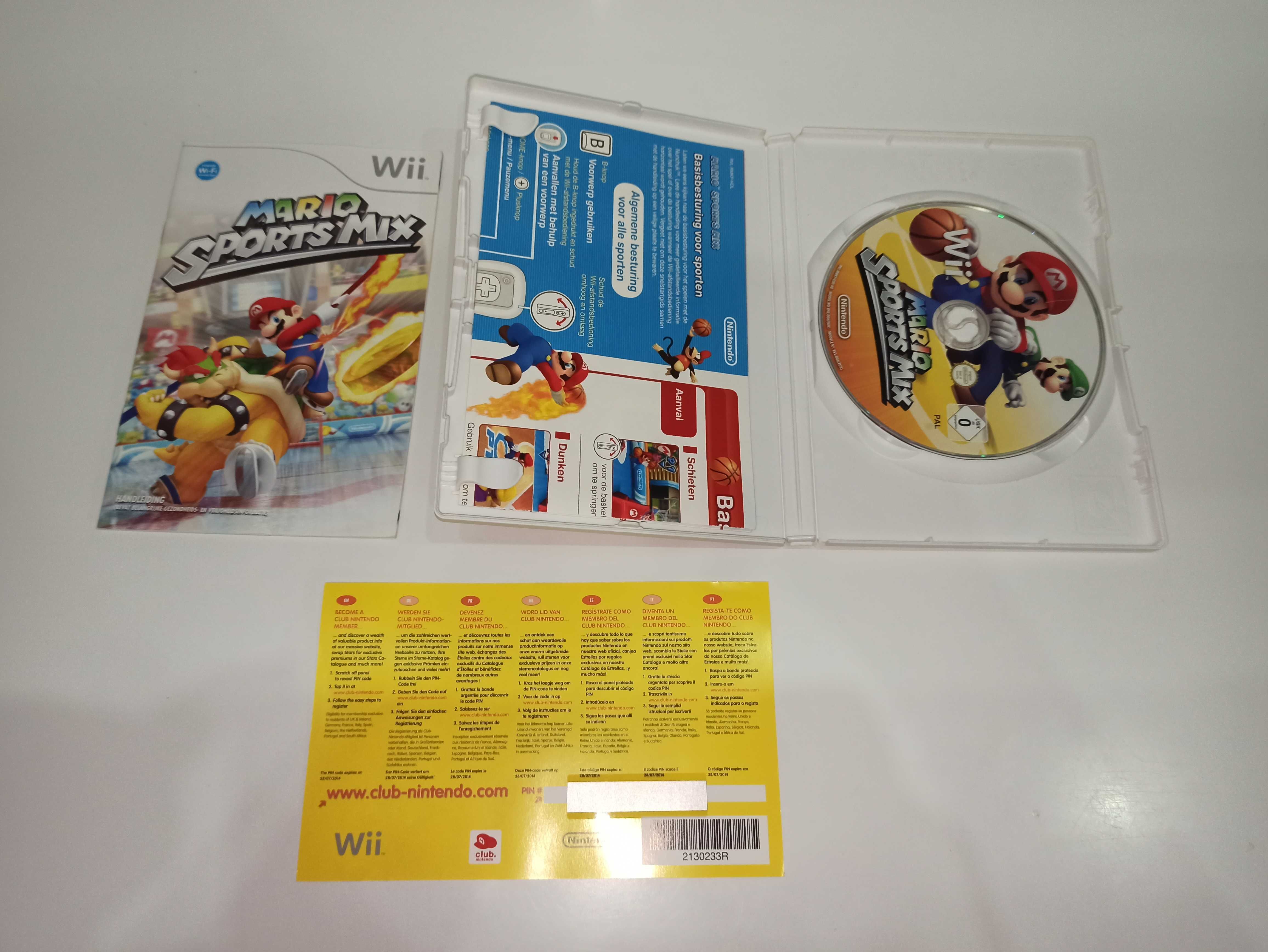 nintendo wii wii u MARIO SPORTS MIX nintendo wii 1-4 graczy