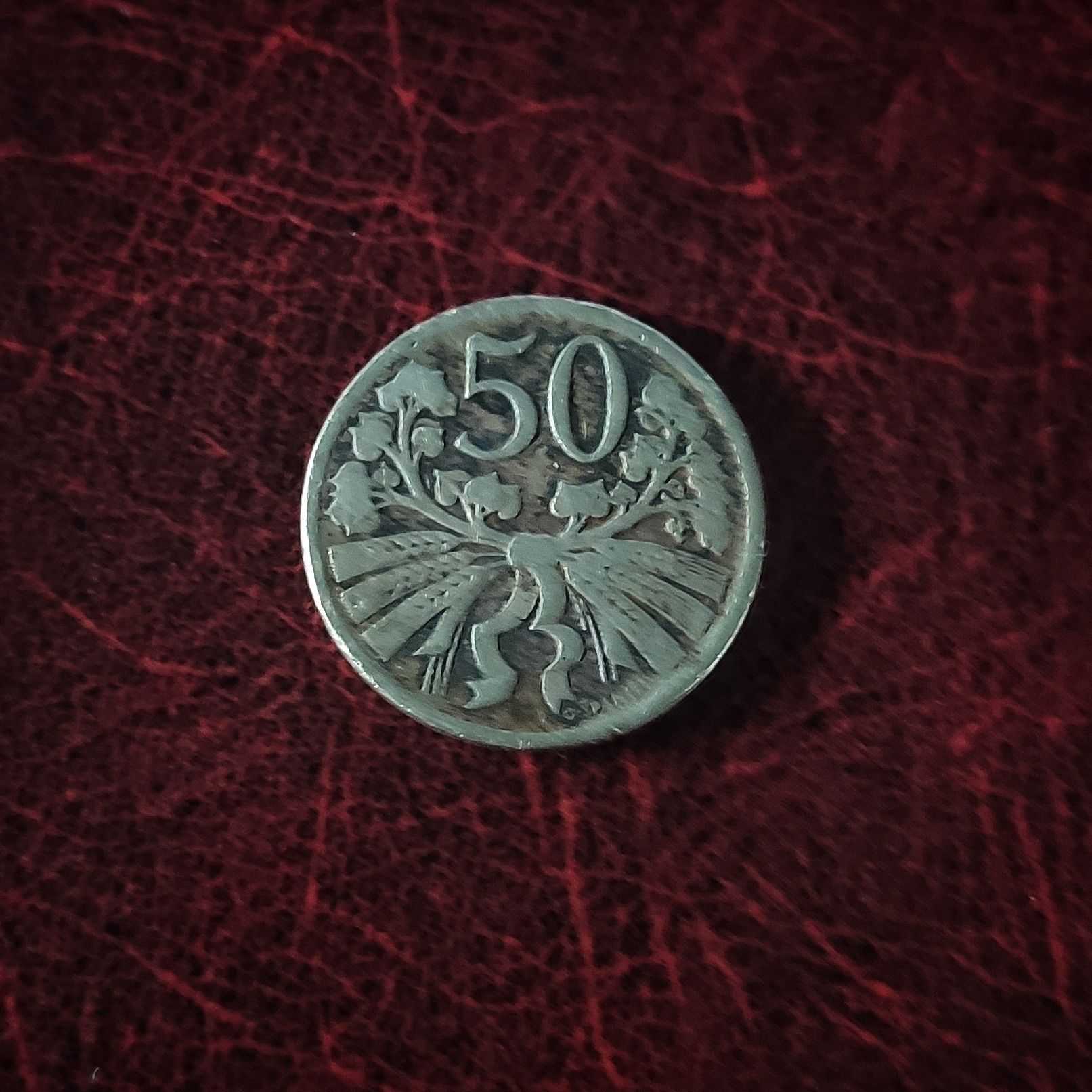 50 haleru z 1924 - Czeska Republika