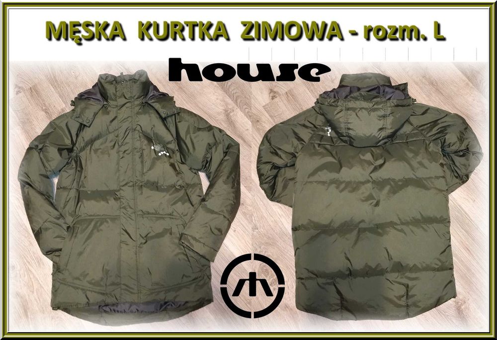 Kurtka męska zimowa - rozmiar L