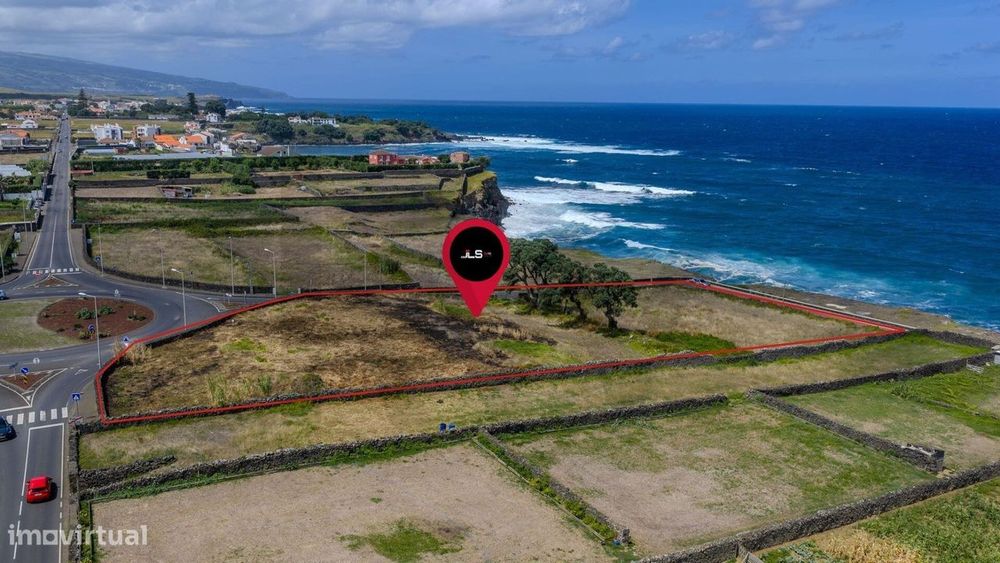 Terreno Premium Frente Mar – 5.630m2 – Rabo de Peixe, Açores