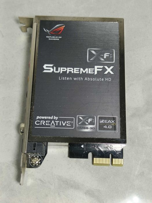 Звукова карта ASUS SupremeFX X-Fi Maximus II Formula ( Creative )