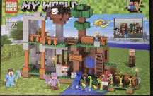 Klocki Minecraft My World 449 elementów Kopalnia Miasto 63107