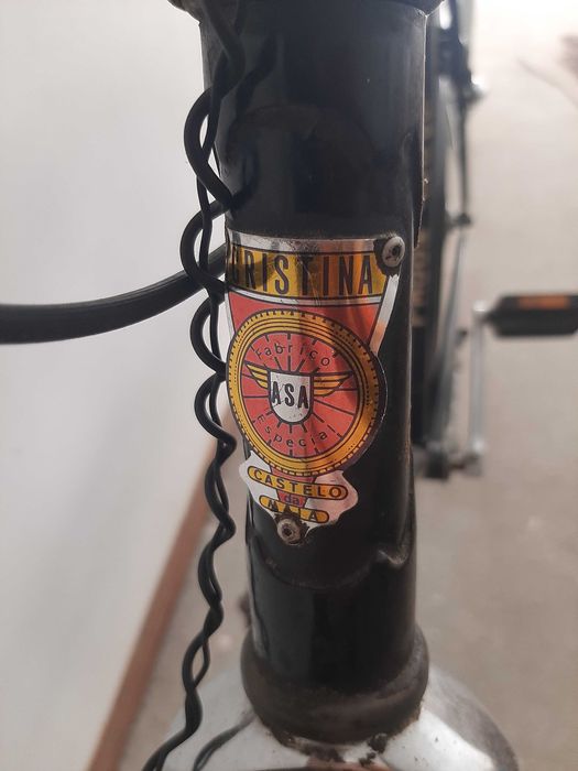 Bicicleta antiga pasteleira - Marca Cristina