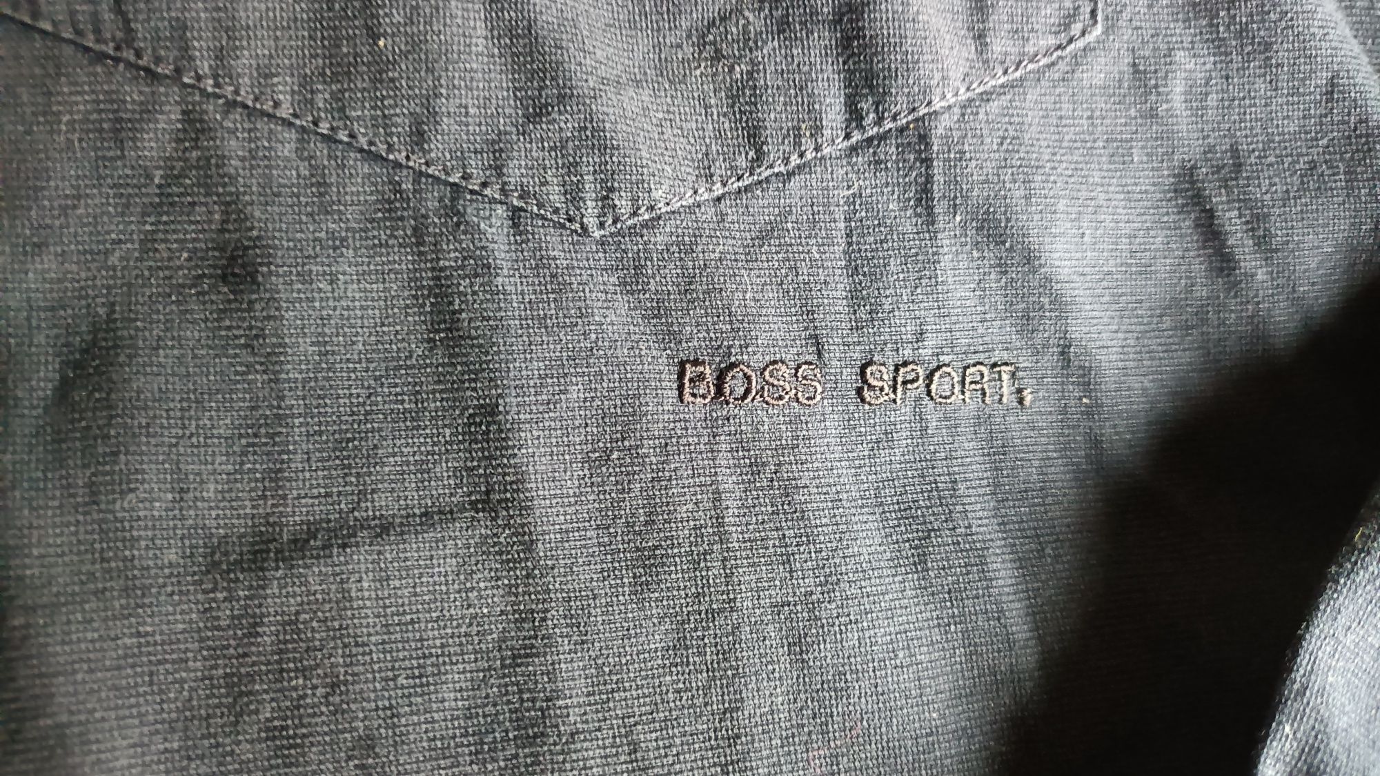 Koszula HUGO BOSS Męska Czarna roz M z długim rękawem Sport
