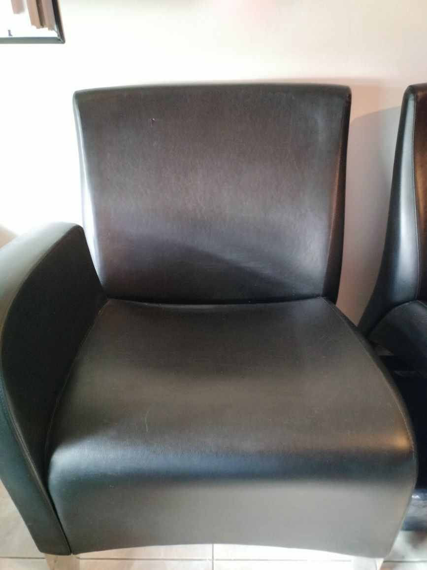 Cadeiras de pele escritório