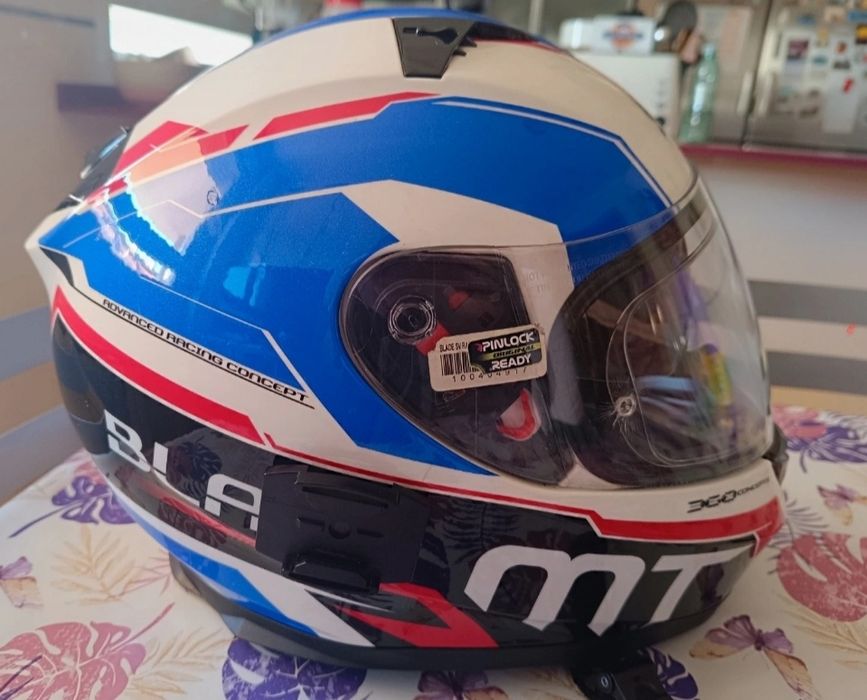 Capacete Helimets DOT superR em muito bom estado