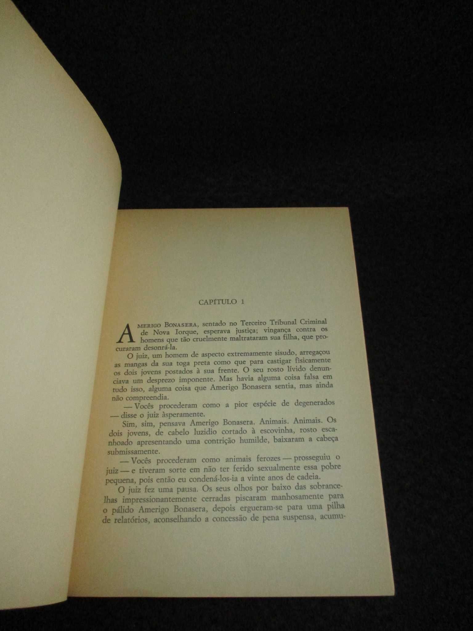 Livro O Padrinho Mario Puzo Bertrand