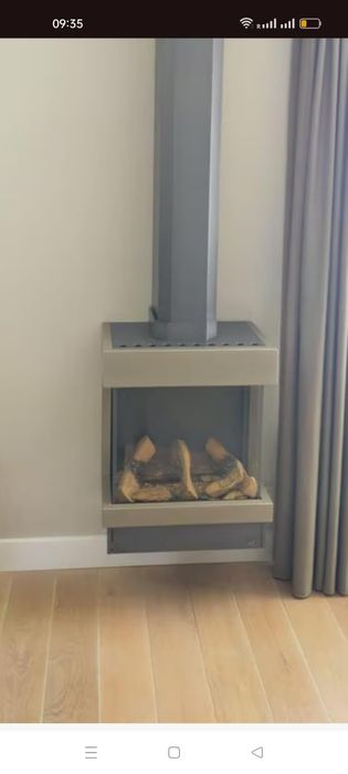 Gazowy kominek na butle 33kg 11kg wolnostojący pod zabudowę wiszący