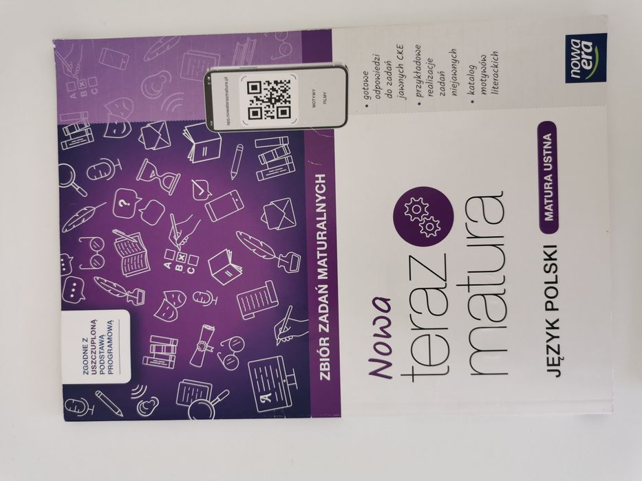 Język Polski nowa teraz matura ustna Zbiór zadań maturalnych motywy
