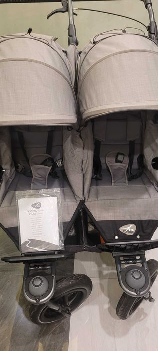 Wózek bliźniaczy TFK DUO 2 COMBI 3w1