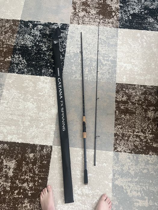 Вудка shimano catana fx spinning 10 30