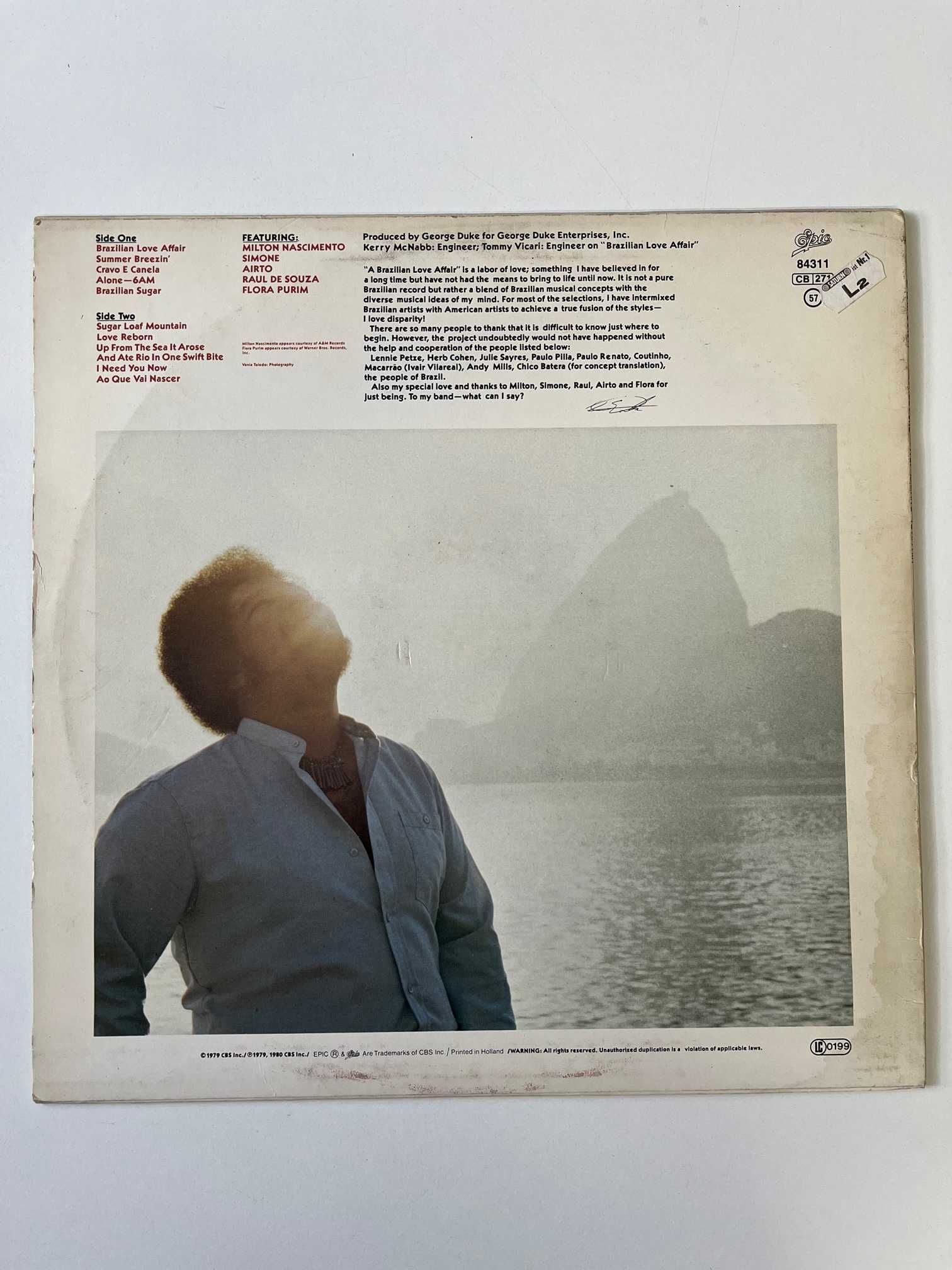 George Duke A Brazilian Love Affair 1980 winyl