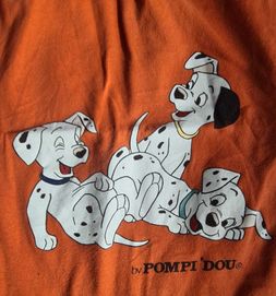 Koszulka Top Dalmatyńczyki / 7-9 lat / jak 101 Dalmatyńczyków Disney