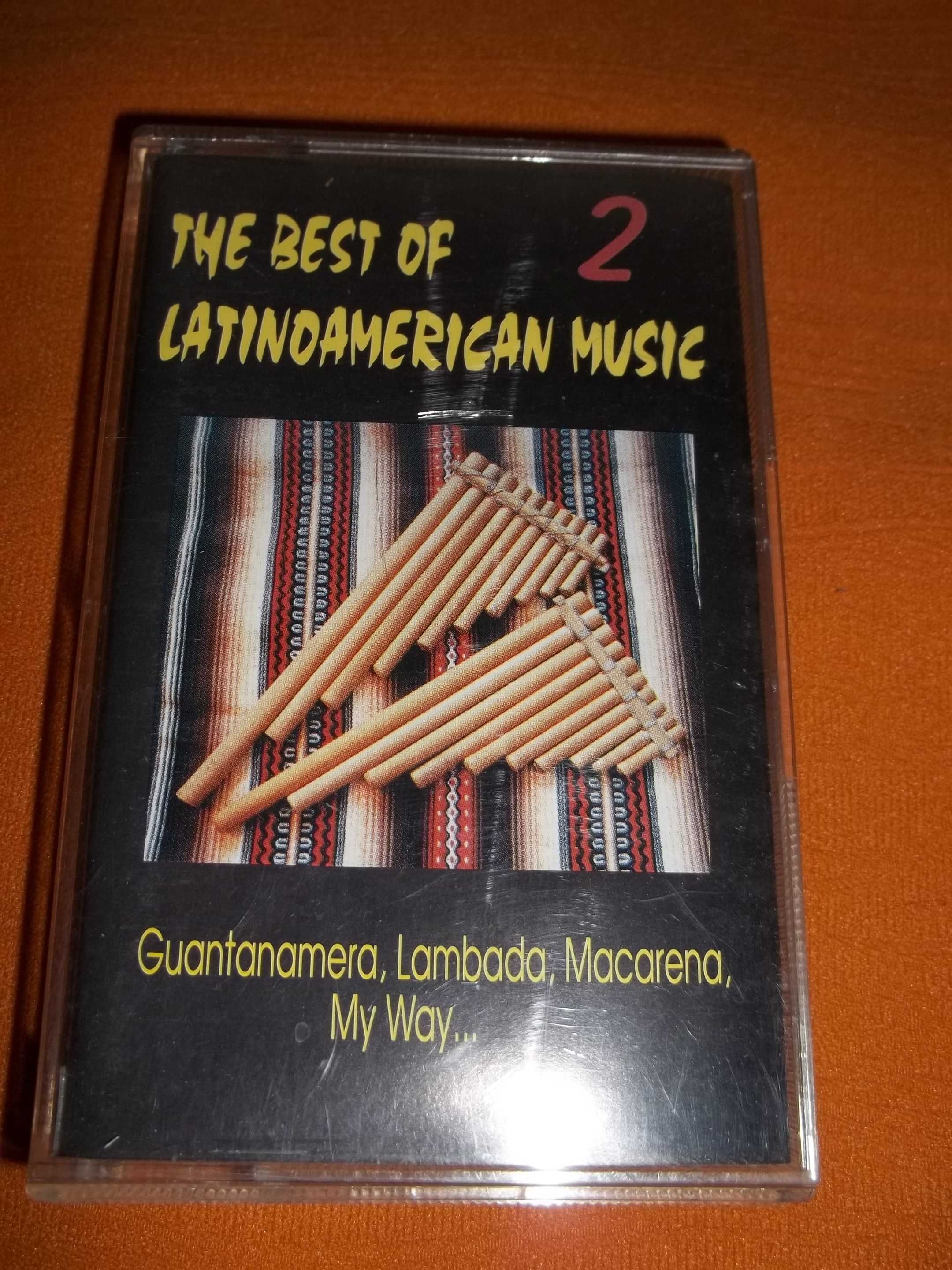 Muzyka latynoska - kaseta magnetofonowa.Guantanamera,Lambada,,Macarena