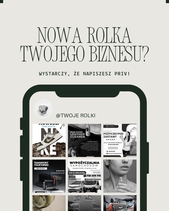 Grafika Reklama biznes logo film ulotka wizytówka