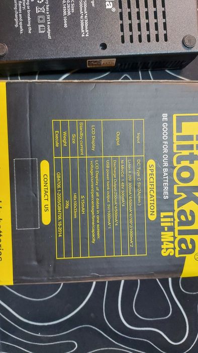 Зарядний пристрій Liitokala Lii-M4S