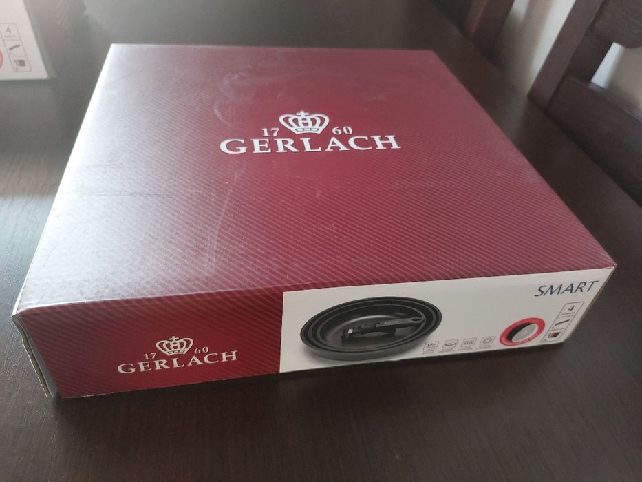 Nowy Zestaw patelni GERLACH 20/24/28cm SMART patelnia
Linię SMART twor