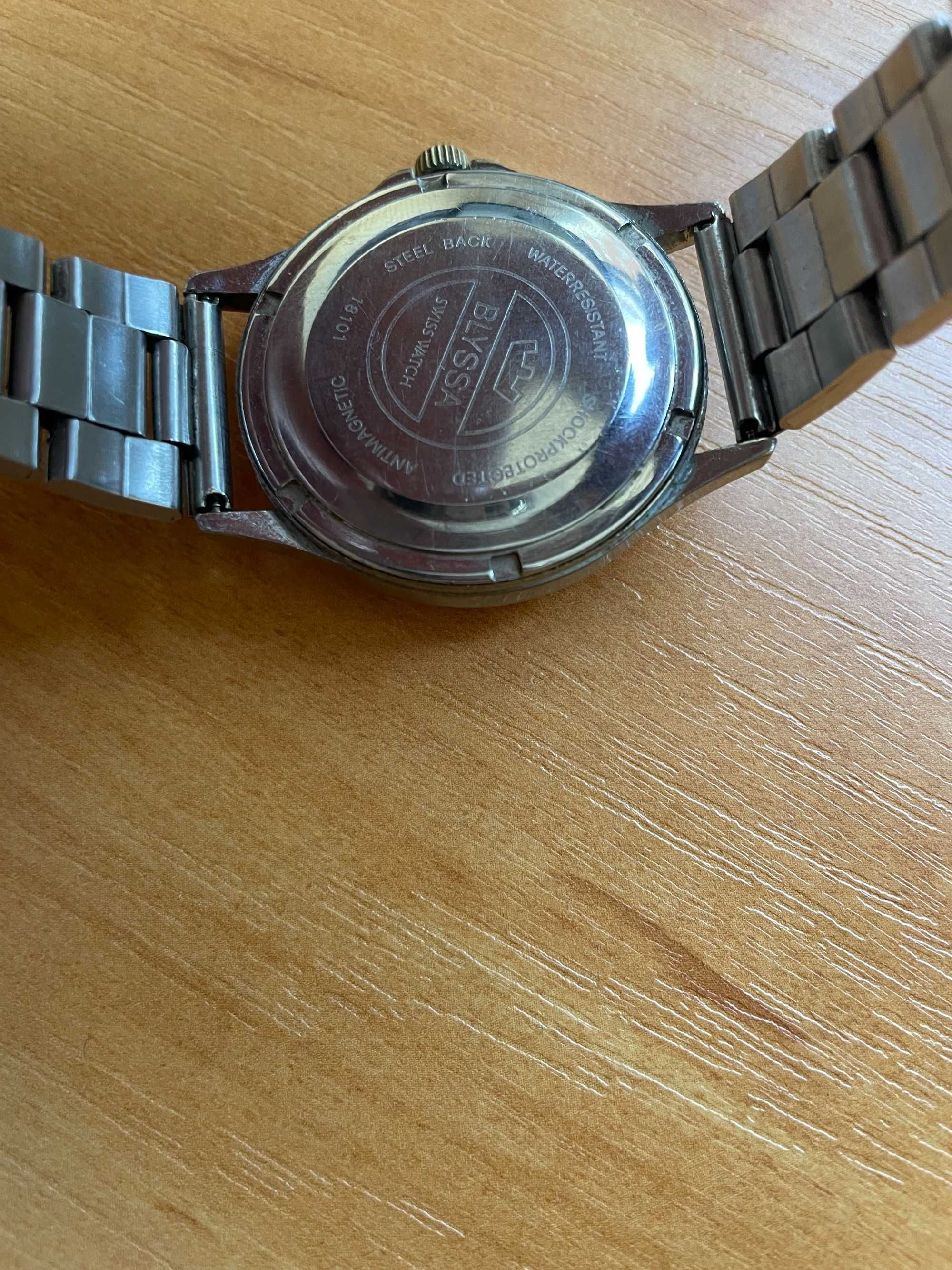 Męski szwajcarski zegarek Blyssa Mecaline