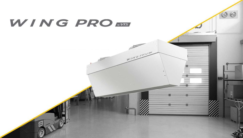 Теплова завіса без нагріву WING PRO C 150/200