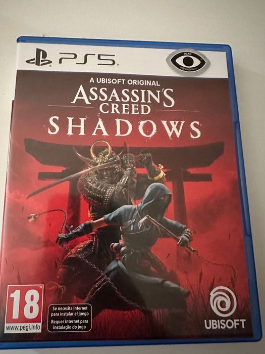 Jogo para ps5 assassins creed shadows