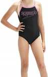 Speedo Strój Kąpielowy dla Dziewczynek Logo TSRP MSBK JF 164cm