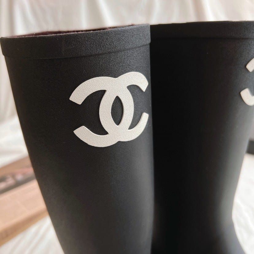 Резиновые сапоги chanel Rubber Raine