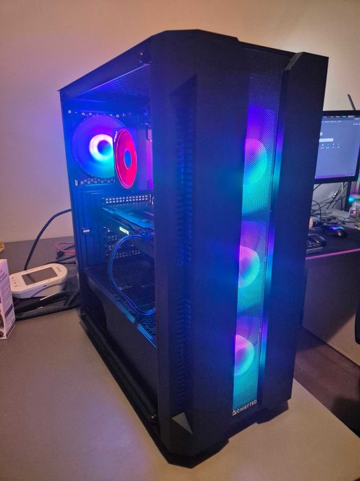 Komputer do gier Ryzen 5, 16GB DDR4, GTX 1060 6GB, 512GB SSD, aRGB LED