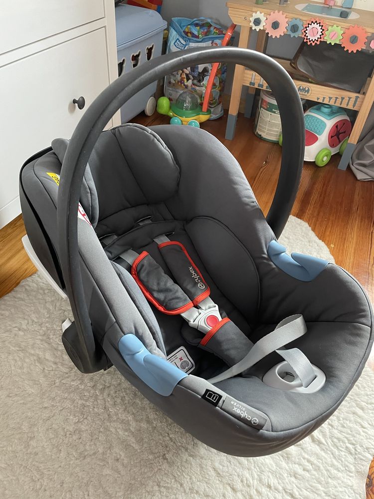 Fotelik Cybex Aton B i-size baza M isofix adapter do wózka