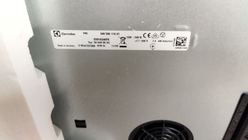 Płyta indukcyjna Electrolux w dobrym stanie 4 pola power 230 V 400V