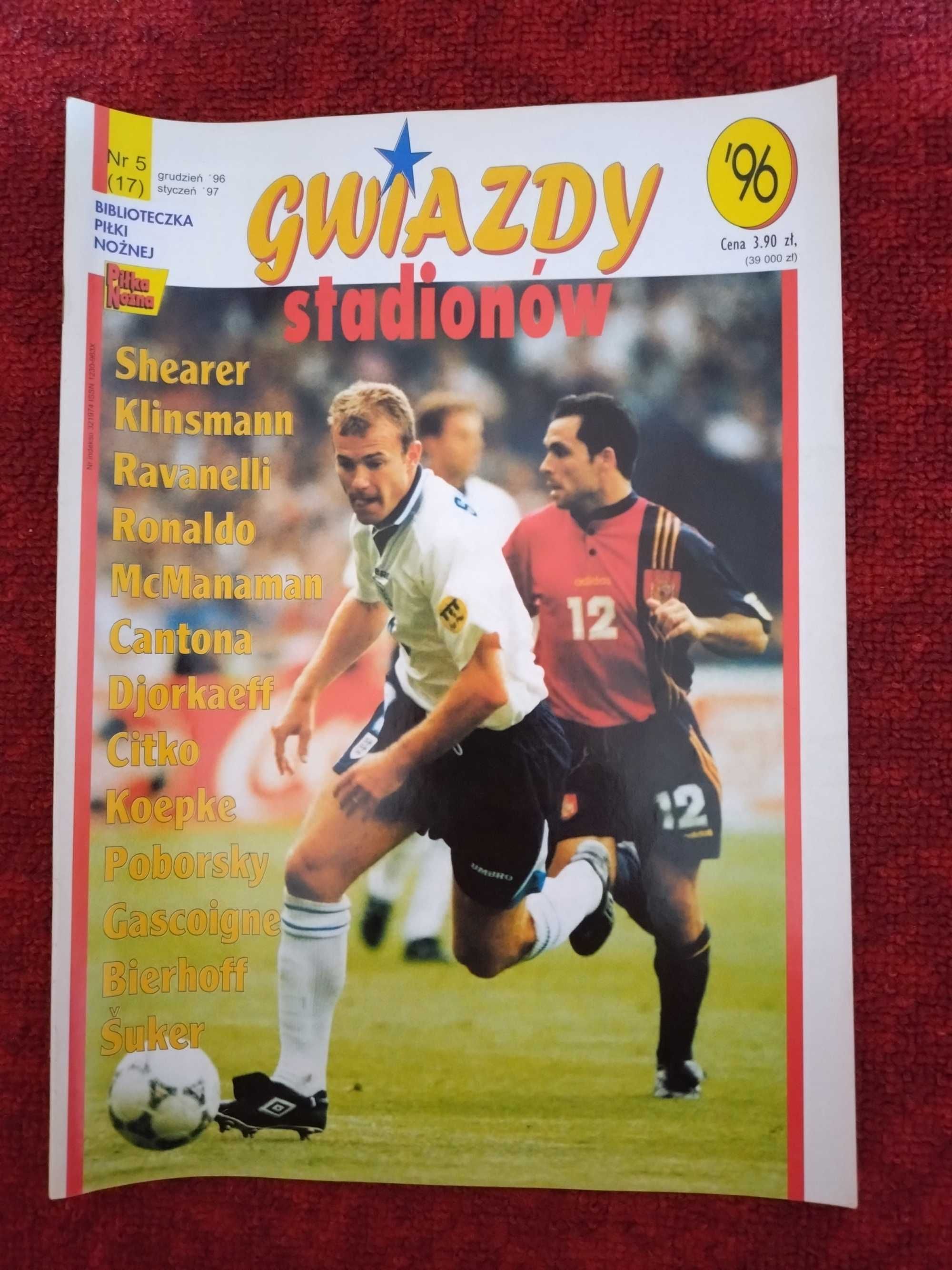 SKARB KIBICA Gwiazdy Stadionów 1996 Biblioteczka Piłki Nożnej