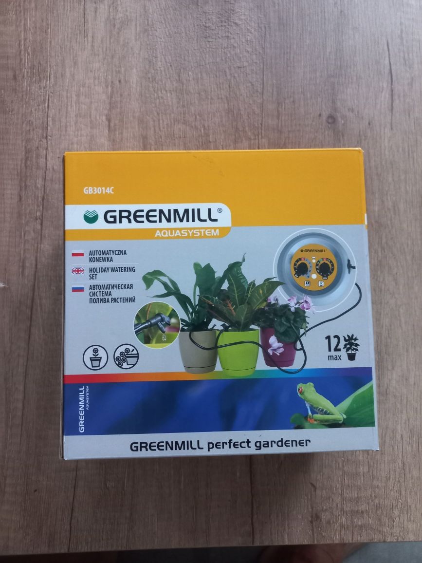 Greenmill automatyczna konewka nawadnianie kropelkowe