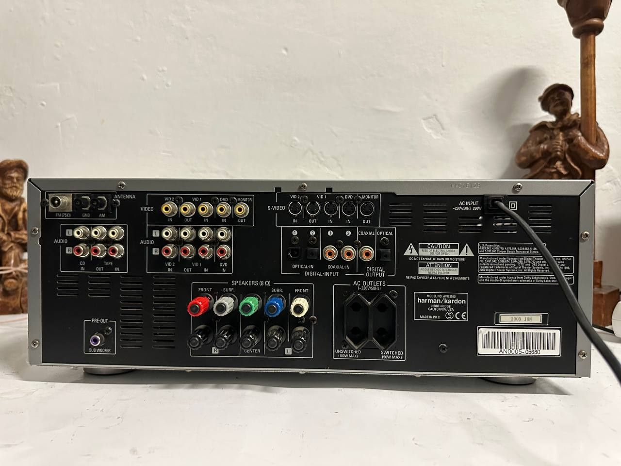 5.1 AVR Amplituner Harman Kardon AVR 2550