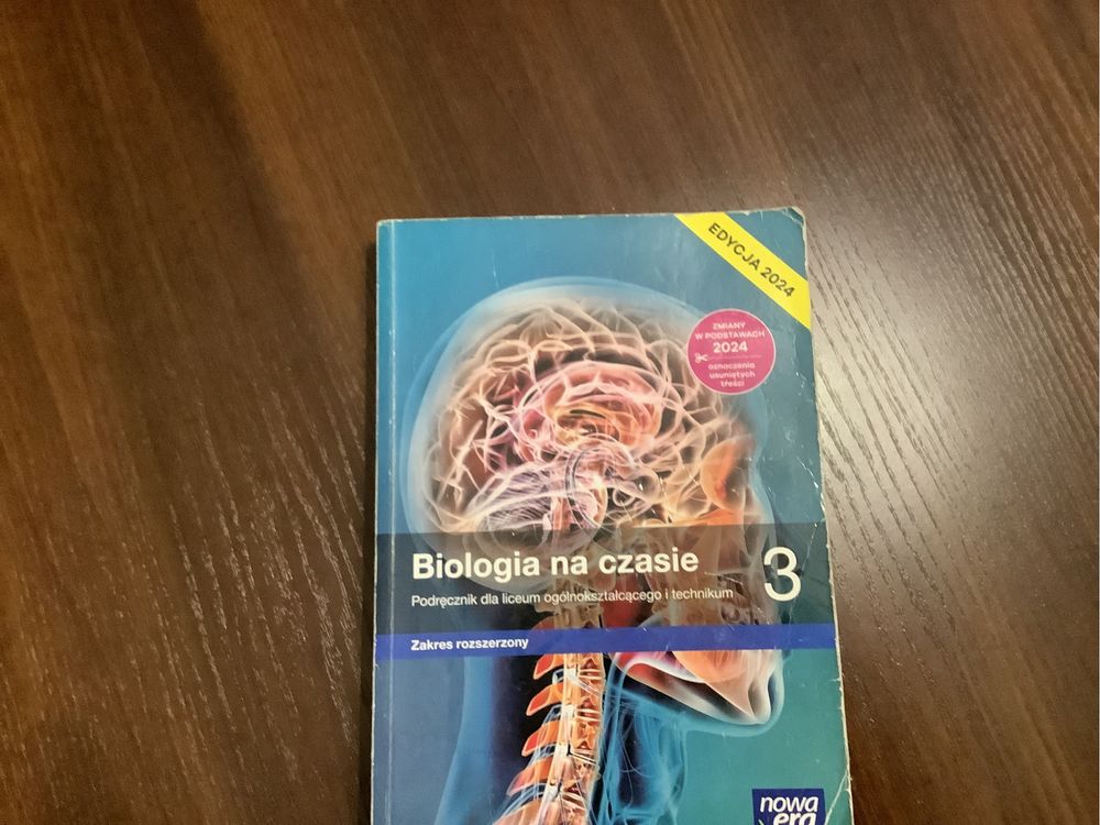 Biologia na czasie 3, podręcznik Liceum, Nowa Era