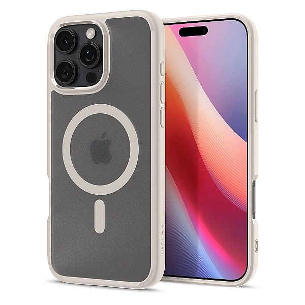 Etui Spigen Ultra Hybrid Mag z MagSafe na iPhone 16 Pro Max - tytanowe