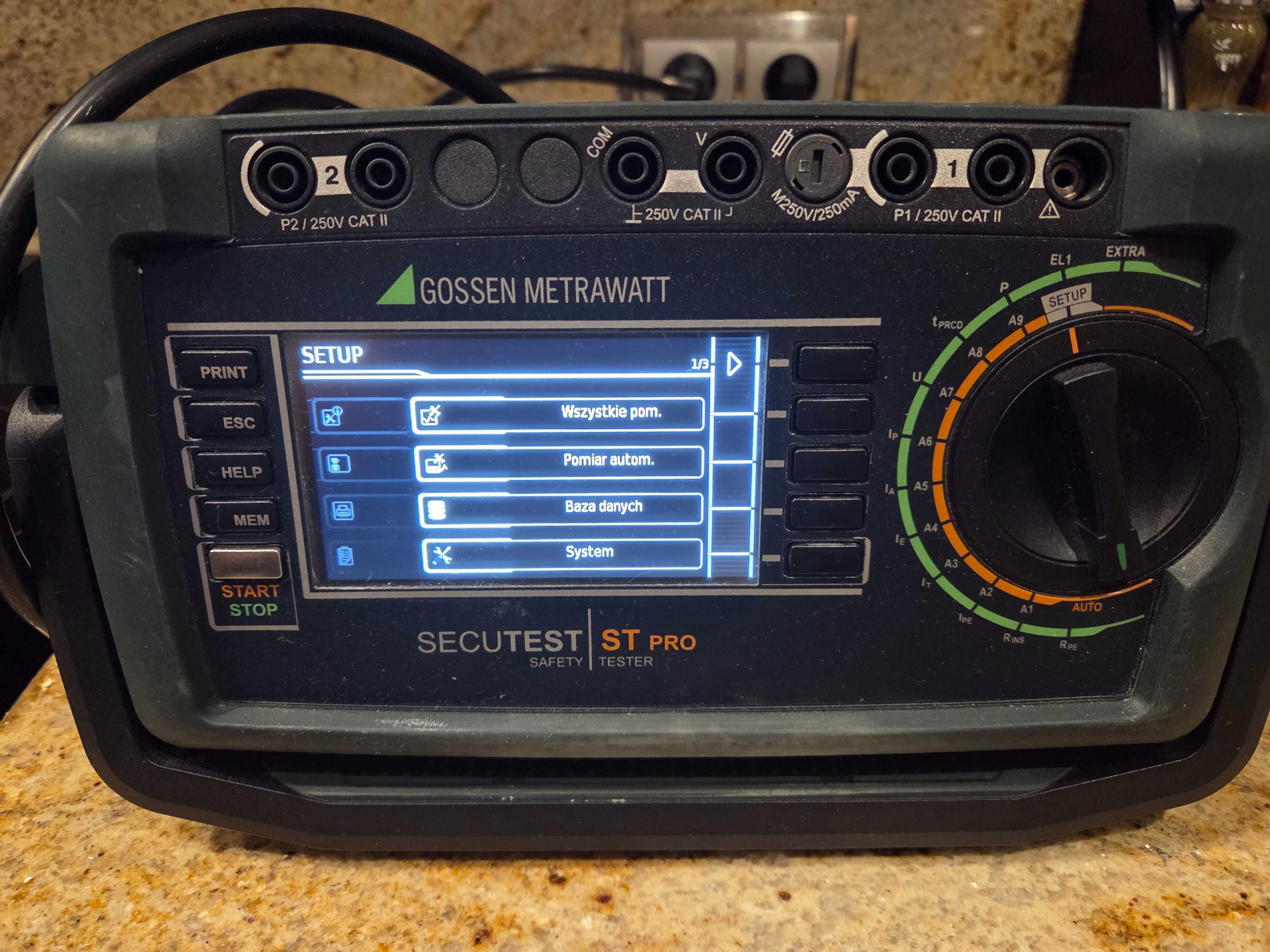 Gossen Metrawatt Secutest St pto