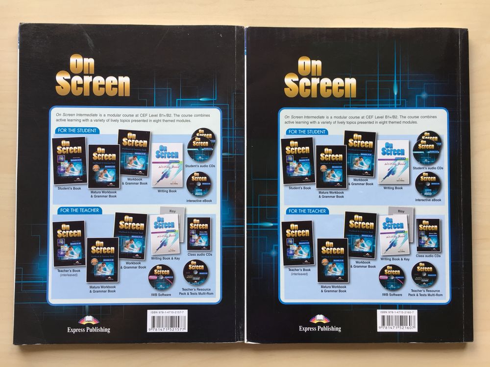 On Screen Intermediate B1+/B2 Express Publishing, j. angielski